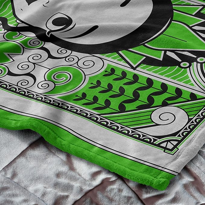 NORTHWEST Disney 100 Silk Touch Throw Blanket, 60" x 80", Art Deco Tiana