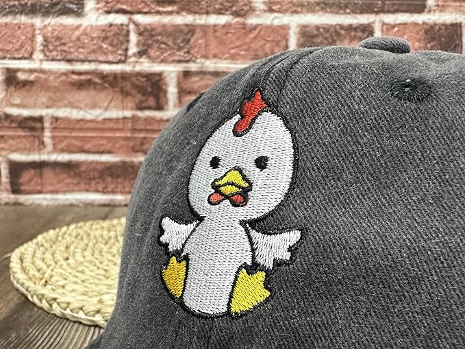 Embroidered Animal Baseball Hats for Boy and Girl