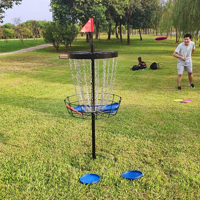GOOSO Disc Golf Set - Driver, Mid-Range and Putter Discs for Outdoor and Backyard, Comfortable Plastic, 6 Discs Only