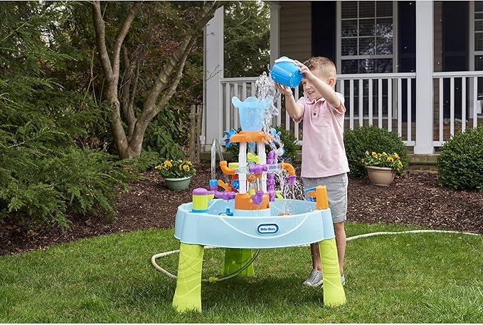 Little Tikes Flowin' Fun Water Table, 2 + years with 13 Interchangeable Pipes