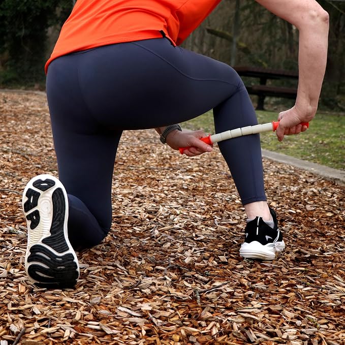 Tiger Tail The Stick - Bendy 15” Flexible Muscle Roller Stick for Myofascial Release & Trigger Points - Bendable Deep Tissue Massager for Legs, Back, Shoulders - Relieve Soreness & Improve Recovery