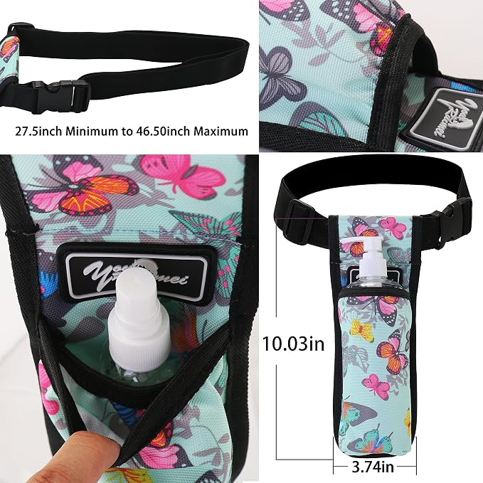 Massage Bottle Bag Massage Oil Bag Massage Therapist Holster Massage Lotion Holster Massage Oil Holster (YR-1KD-HuDie）