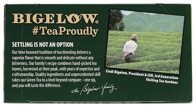 Bigelow Green Tea w/ Peach Tea Bags, 20 ct