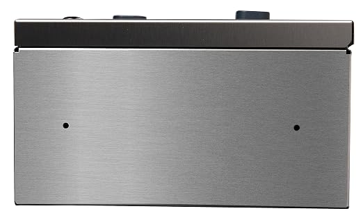 BOBRICK 2706 25 ClassicSeries Stainless Steel Surface-Mounted Napkin/Tampon Vendor, 25-Cent Operation, Satin Finish, 25-7/8" Height, 11-7/8" Width