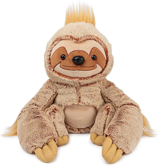 GUND Augie Sloth Plush, Premium Stuffed Animal for Ages 1 and Up, Tan/Copper, 15”