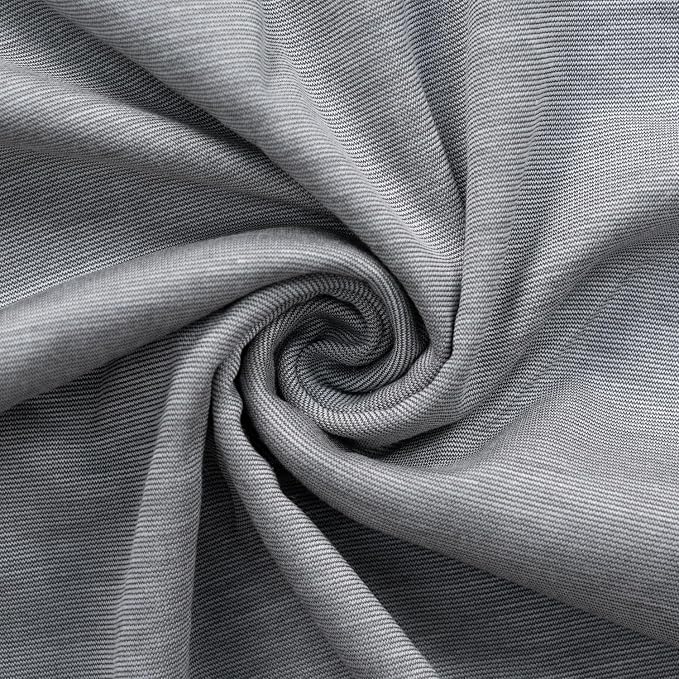 Meiz Pregnancy Pillow Cooling Cover, U Shaped Pregnancy Pillows Cover, Cooling Silky Jersey Cover, Grey