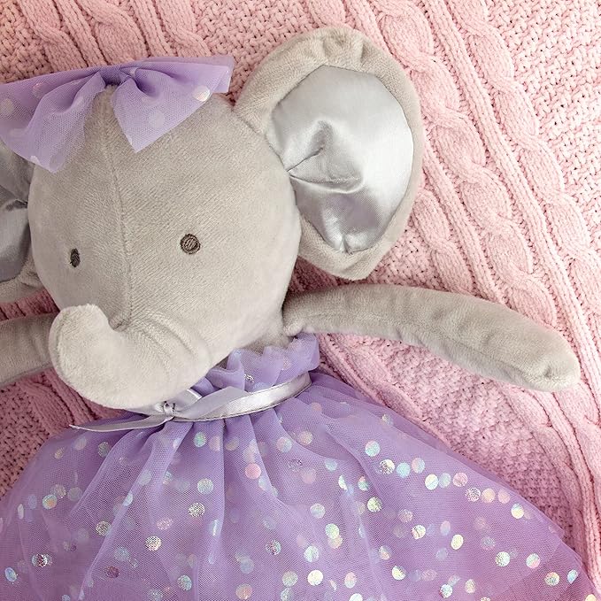 Stephen Joseph, Stuffed Animal Toy 16 inches, Large Super Soft Plush Doll, Toys for Baby, Toddler, Kids, Ella Elephant
