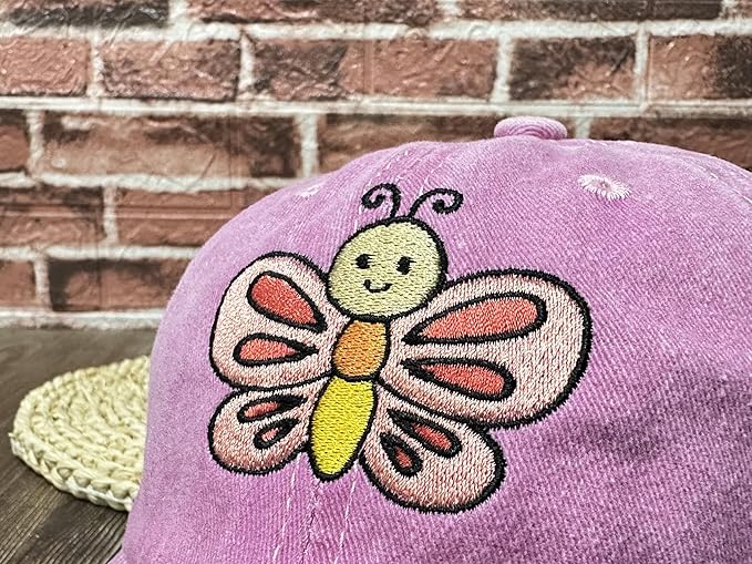 Embroidered Animal Baseball Hats for Boy and Girl