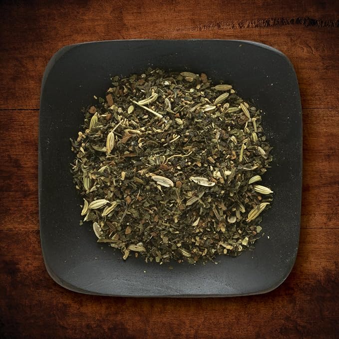 Frontier Co-op Organic Chai Green Tea, 1-Pound Bulk, Robust Combination of Green Tea & Spices, Great as Hot Tea, Fairtrade