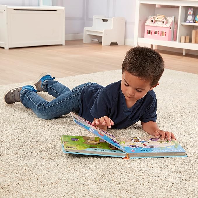 Melissa & Doug Poke-a-Dot! What’s Your Favorite Color? Interactive Children's Board Book with Buttons to Pop, Educational Sensory Toy for Toddlers & Preschoolers Ages 3+ - FSC Certified