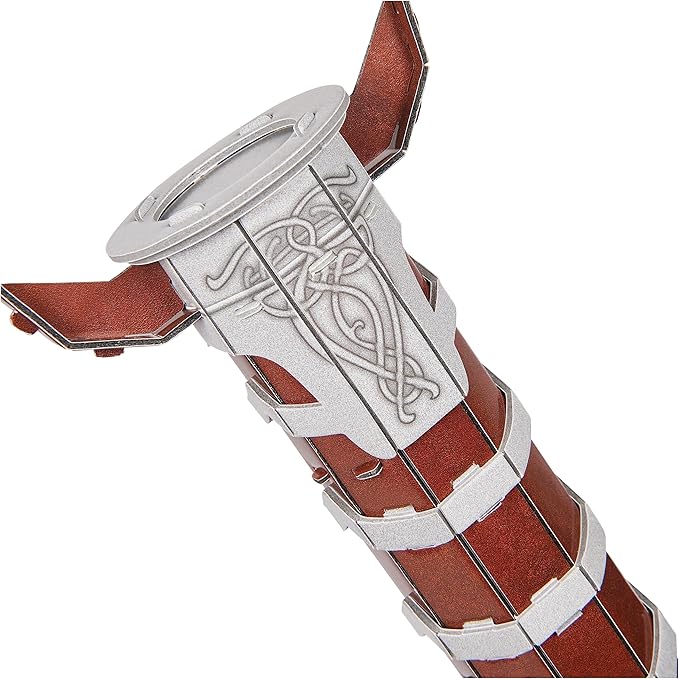 4D Build, Marvel Mjolnir Thor Hammer 3D Puzzle Model Kit with Stand 87 Pcs | Thor Desk Decor | Building Toys | 3D Puzzles for Adults & Teens 12+