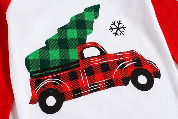 Family Feeling Little Boys Pajamas Sets 100% Cotton Long sleeve Pjs