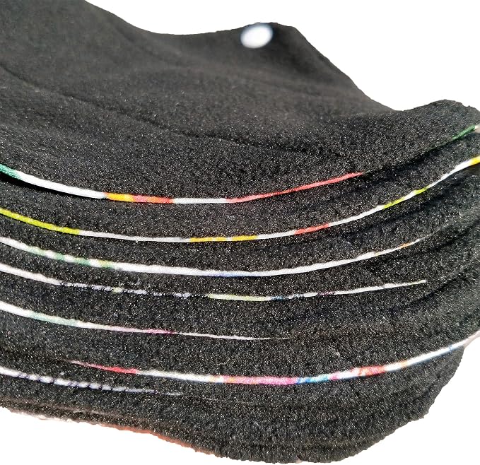 7PCS Pack Reusable Menstrual Pads Including 6PCS Cloth Sanitary Pads Mama Cloth Pad + 1PC Mini Wet Bag