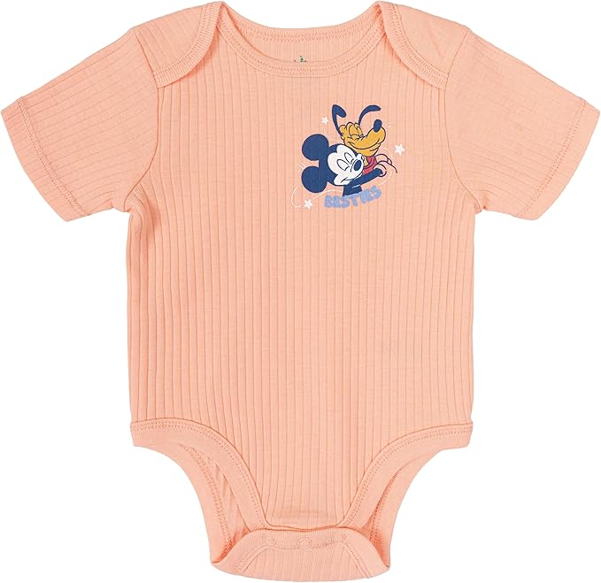 Disney Baby 5 Pack Bodysuits Newborn to Infant Sizes (Newborn - 24 Months)