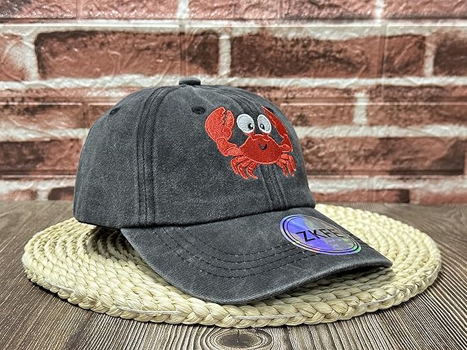 Embroidered Animal Baseball Hats for Boy and Girl