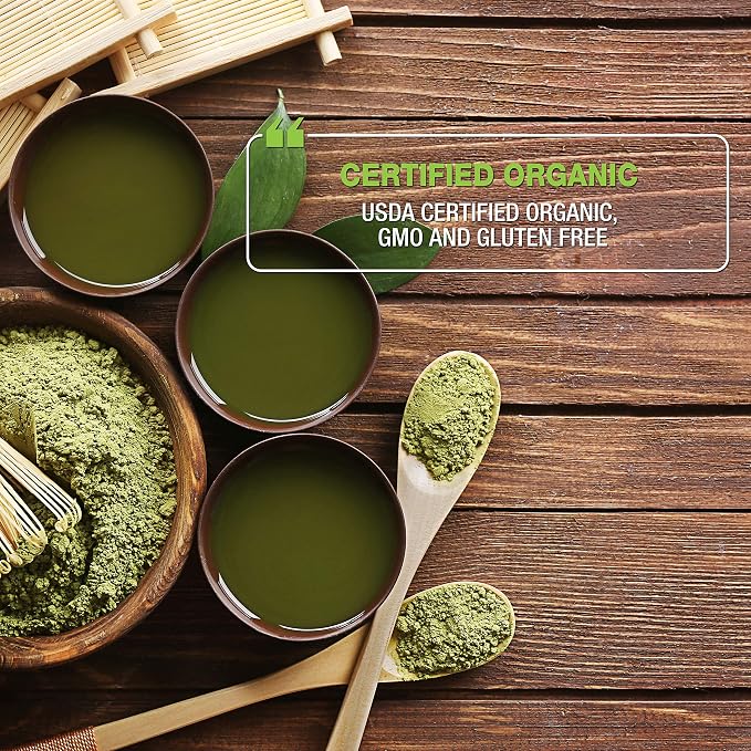 Tipson Organic Matcha Variety Sampler - 6 Flavors (60 Tea Bags), Herbal Tea Infusions - USDA Organic, Non GMO, and Gluten Free