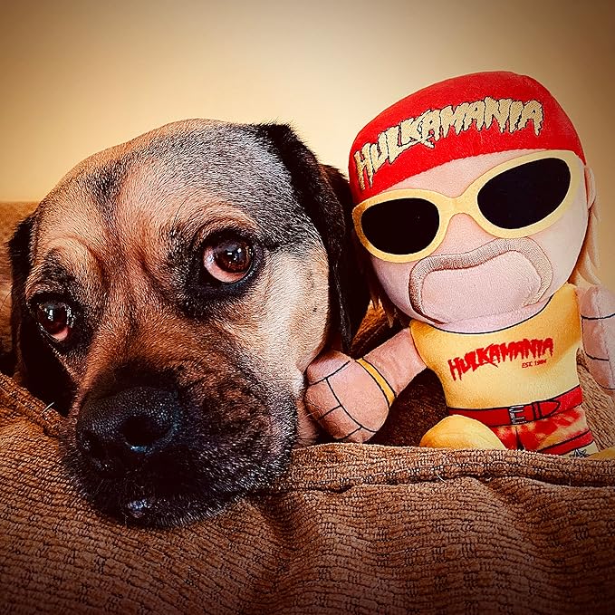 Bleacher Creatures WWE Hulk Hogan 8" Kuricha Sitting Plush- Soft Chibi Inspired Toy