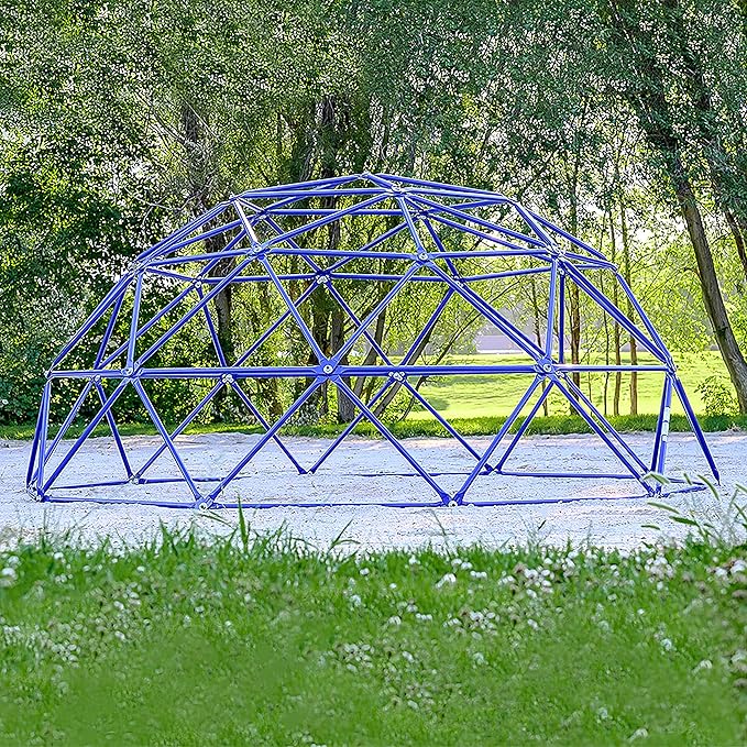 ActivPlay 9’ Geo Dome Climber, APGD9B, Blue