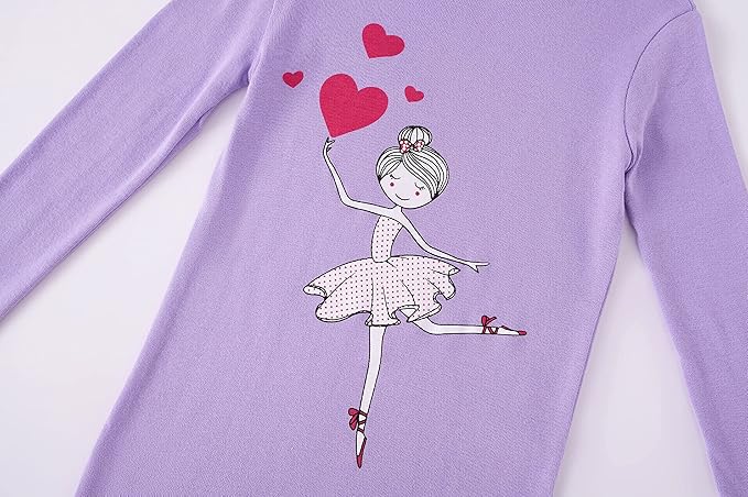 Family Feeling Kids & Toddler Girls Boys Pajamas 2 Piece Pjs Set 100% Cotton Sleepwear