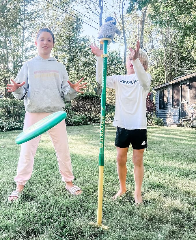Bottle Bash Outdoor Flying Disc Game Set – Frisbee Toss Backyard and Beach Game for Family, Adult & Kids - Beersbee & Polish Horseshoes