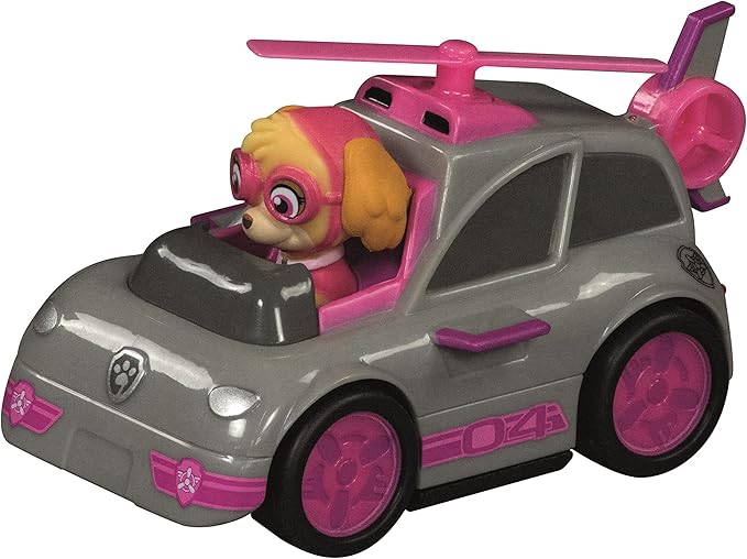 Carrera First Paw Patrol - Slot Car Race Track - Includes 2 Cars: Chase and Skye - Battery-Powered Beginner Racing Set for Kids Ages 3 Years and Up, Multi