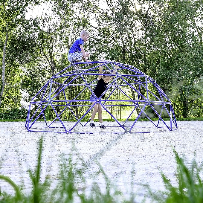 ActivPlay 9’ Geo Dome Climber, APGD9B, Blue