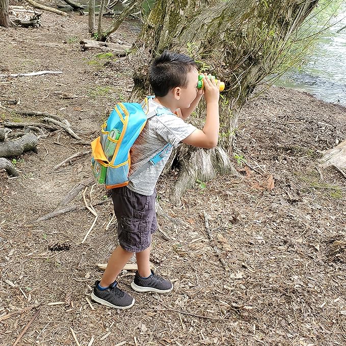 Melissa & Doug Let’s Explore Hiking Play Set – 23 Pieces Toddler Nature Toys, Hiking Toys for Kids Ages 3+