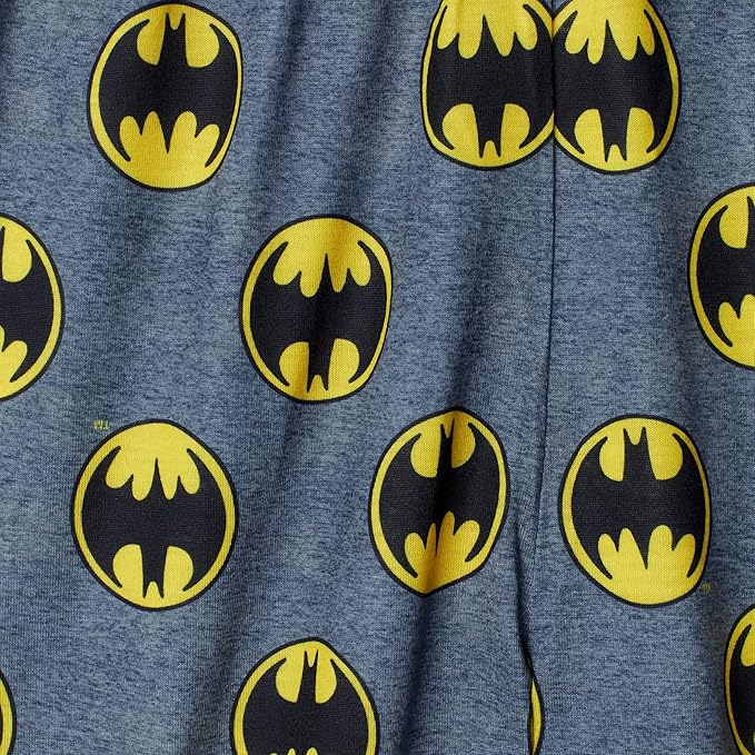 BATMAN Boys Pajamas for Kids | 4 Piece Sleepwear Sets for Boys Pajama Bottoms and Sleep Shirts for Big Boy and Toddlers