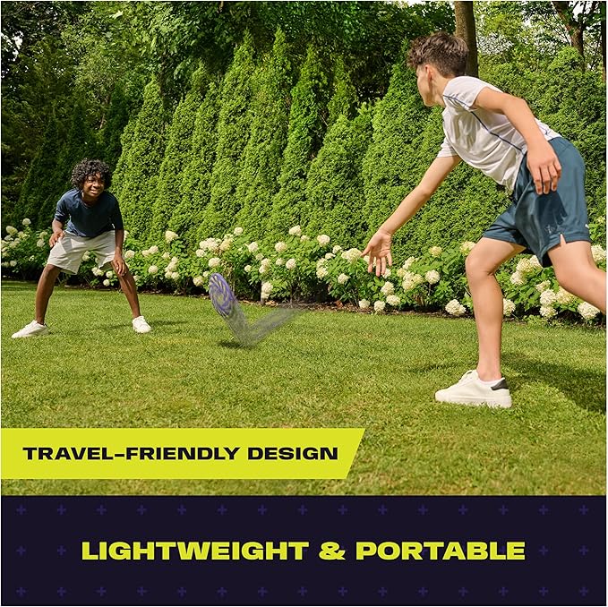 Aerobie Bounce Disc, Throwing Disc Toy for Kids, Backyard Toys, Outdoor Games for Adults & Family, Ages 5 & Up